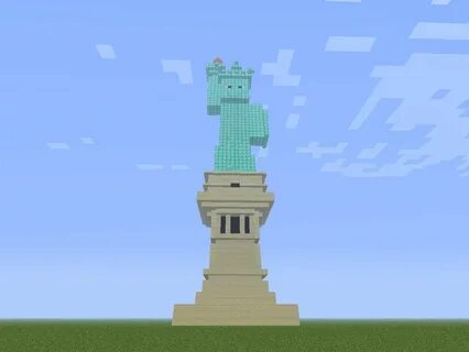 карта Statue Of Liberty карты для Minecraft - Mobile Legends