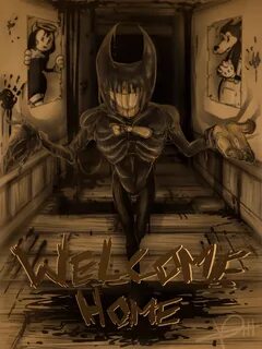 CringeyTea on Twitter: "Welcome Home #batim #fanart #myart #