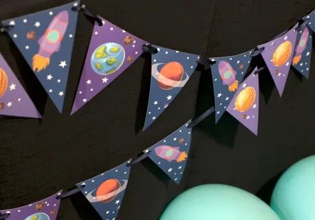 Astronaut Space Party Ideas - Frog Prince Paperie