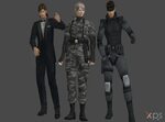 MGS2 static models Snake and Olga by SOLIDCAL on DeviantArt