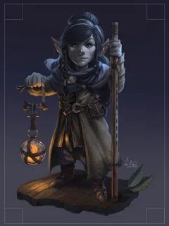 ArtStation - Character Pieces, Gary Laib Arcane trickster, C