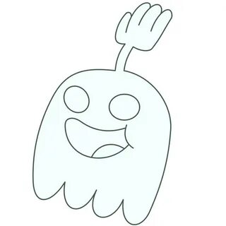 Another happy high five ghost by kol98 on DeviantArt