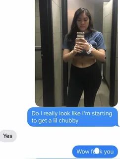 His Girlfriend She's Fat After Twitter User Posts Text Exchange Showin...