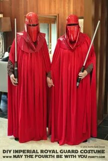 Costumes Star Wars Imperial Emperor's Red Royal Guard Cospla