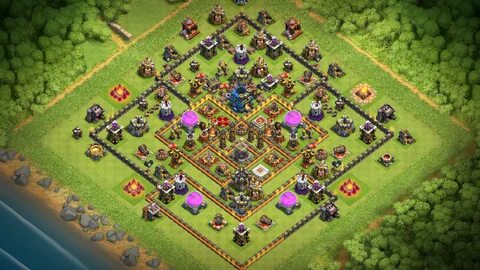 NEW TH11 Farming base without EAGLE ARTILLERY