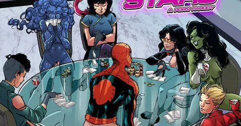 A-Force Strip Poker Stars (Spider-Man , The Avengers) Tracy 