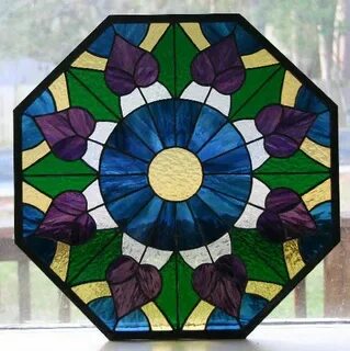 Victorian Octagon Stained Glass Window Etsy in 2021 Stained 