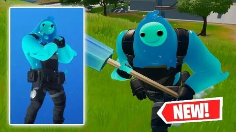 NEW RIPPLEY Skin Gameplay in Fortnite! (Slurp Monster) - You