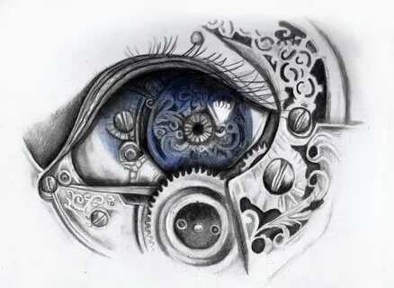 Mechanical Eye Art Print by LaurenMcEwen - X-Small Steampunk