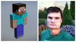 MINECRAFT CHARACTERS IN REAL LIFE mobs, animals, items - You