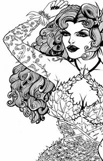Poison ivy coloring pages