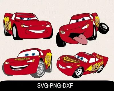 Lightning McQueen Svg Bundle Lightning Svg Disney Cars Svg E