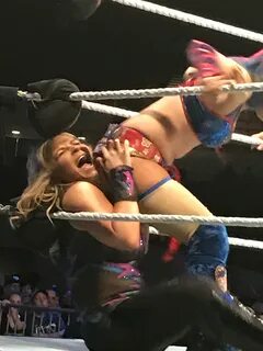 Asuka stinkfaces Nattie - Imgur