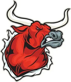 Cartoon Of A Bull Market - Сток картинки - iStock
