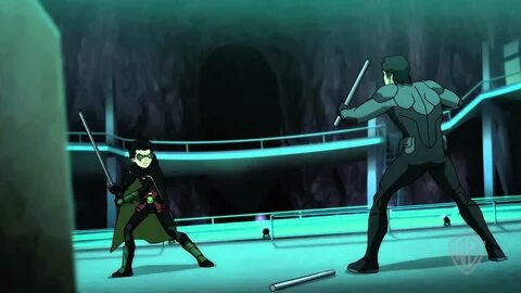 Nightwing trains Robin in new clip from 'Batman vs. Robin' (