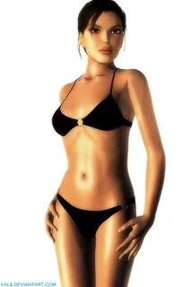 Lara Croft Bikini by Val8 on DeviantArt