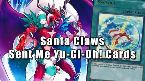 Santa Claws Sent Me Yu-Gi-Oh! Cards - YouTube