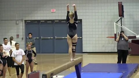 Brittany Johnson - Gymnast on Beam hot girl - YouTube