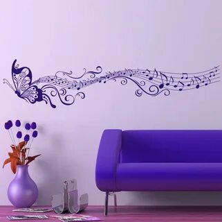 Butterfly Wall Sticker Design - Decoration Ideas