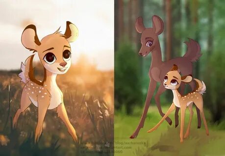 Bambi by Sarka-Rozka on DeviantArt
