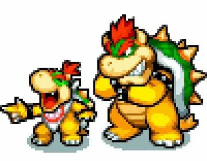 Pin by Cloud Ramen on Paint work Bowser, Perler bead mario, 