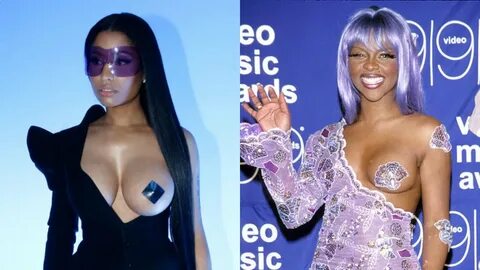 Nicki Minaj Pulls a Lil Kim, Exposes Breast While Wearing No