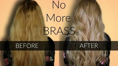 Toning BRASSY Hair - Wella T18 & T11 / Easy at home hair Hig