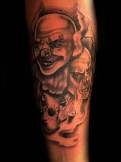 46 Evil Clown Tattoos and Their Mischievous and Dark Meaning