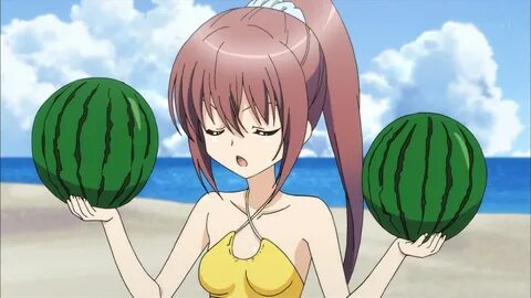 Gif two watermelons boobs