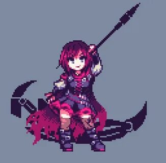 Twitter Rwby anime, Anime pixel art, Rwby fanart