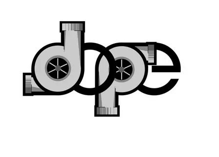 Chrome "DOPE" Emblem Truck Emblems honda-samara Car & Truck 