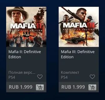 Nikita Gerasimov בטוויטר: "Хотел предзаказать на PS4 Mafia: 