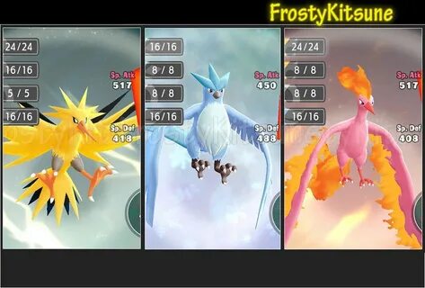 Strategy Guides and Cheats 156595: 6Iv Shiny Zapdos Articuno