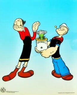 Popeye & Olive Oil Spinach Bouquet