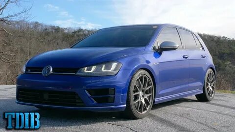 Modified MK7 Volkswagen Golf R Review! The Overlooked Baby A