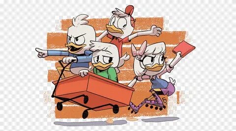Kwik, Dewey, dan Louie Webby Vanderquack Daisy Duck Fan art,