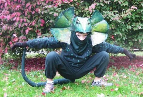 Reptilian Lizard costume, Diy costumes, Frilled lizard