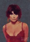 Adrienne Barbeau, Movie Legend Painting by Esoterica Art Age