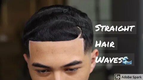 "STRAIGHT" HAIR WAVE FADE (180 WAVES) : HAIRCUT TUTORIAL - Y