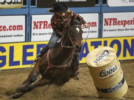 Barrel Racing in Round 4 of the NFR Las Vegas Review-Journal