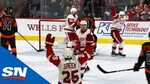 Red Wings Mount Four Goal Third Period Comeback Against Flye