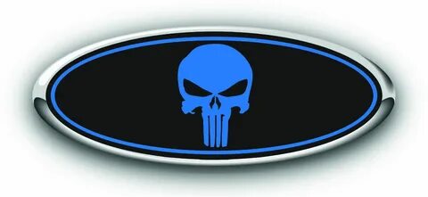 FORD PUNISHER DECALS: DARKSIDE RACING ART FORD OVERLAY LOGO 