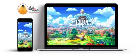 The Legend of Zelda: Link's Awakening Cover Art Wallpaper - 