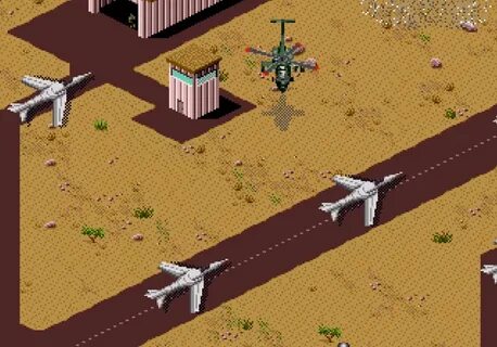 Desert Strike - Muita Ação e Estratégia no seu Mega Drive!