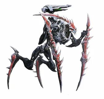 Makuta Krika Robot concept art, Robots concept, Bionicle