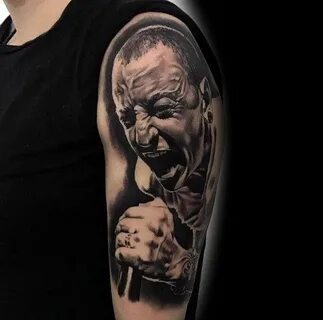 70 Linkin Park Tattoo Ideas For Men - Rock Band Designs Link