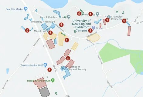 Une Portland Campus Map - Hilton Hawaiian Village Map