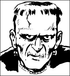 Frankenstein Face Drawing At Getdrawings Free Download Sketc