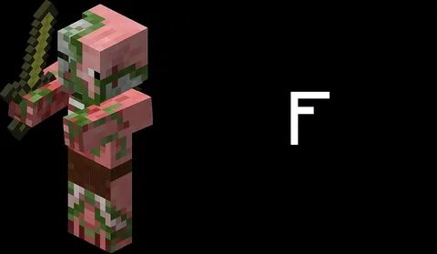F for classic zombie pigman /r/MinecraftMemes Minecraft Know