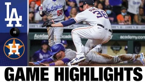 Dodgers vs. Astros Game Highlights (5/25/21) MLB Highlights - YouTube.